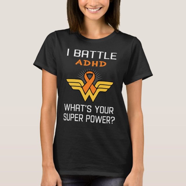 Camiseta ¿Cuál es tu superpotencia? (Anverso)