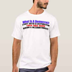 Camiseta ¿Cuál es un Demócrata?