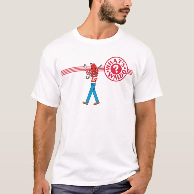 Camiseta ¿Cuál es Waldo? (Anverso)