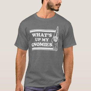 Camiseta Cuál está encima de mi Gnomies