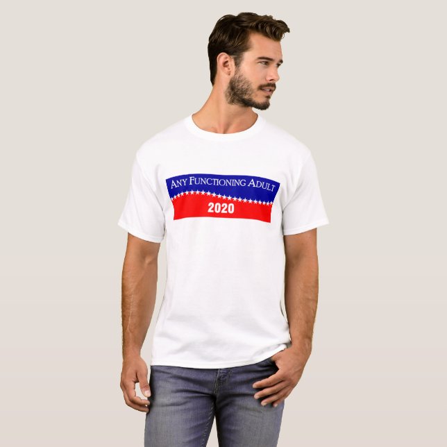 Camiseta Cualquie adulto de funcionamiento 2020 (Anverso completo)