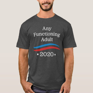 Camiseta Cualquie adulto de funcionamiento 2020