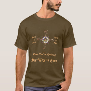 Camiseta Cualquie oscuridad que cruza de la manera