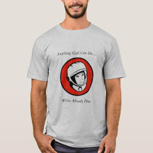 Camiseta Cualquier cosa los chicas puede hacer…