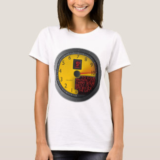 Camiseta Cualquier cosa menos que su mejor