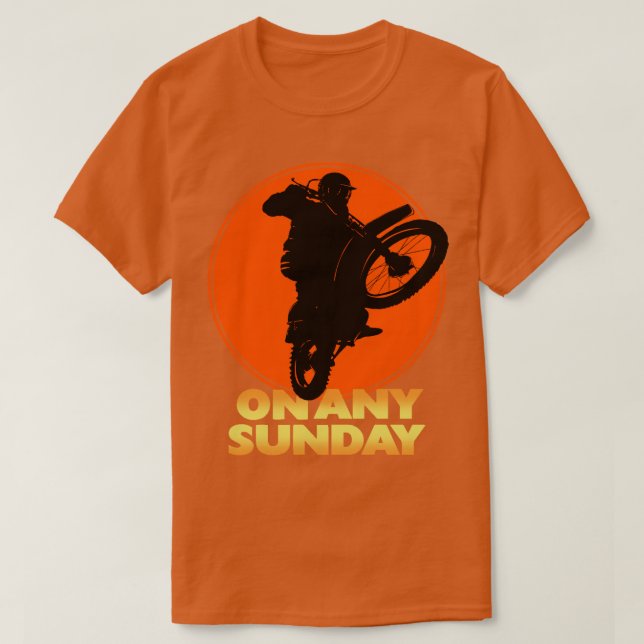 Camiseta Cualquier domingo (Diseño del anverso)