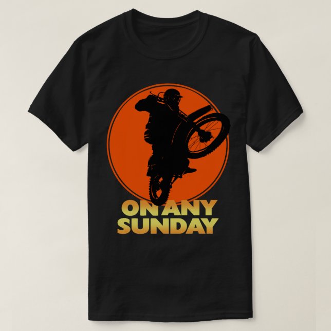 Camiseta Cualquier domingo (Diseño del anverso)