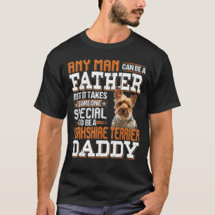 Camiseta Cualquier Hombre Puede Convertirse En Padre Especi