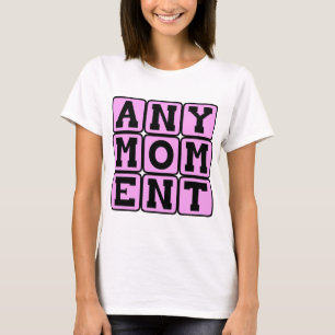 Camiseta Cualquier Momento, Anuncio de Embarazo (Niña)
