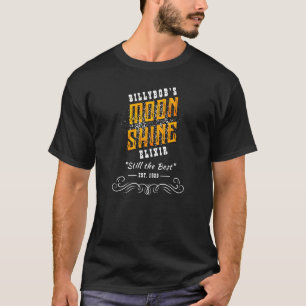 Camiseta Cualquier Nombre Moonshine Elixir Sigue Siendo El