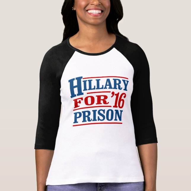 Camiseta Cualquier persona pero Hillary - Hillary para la (Anverso)