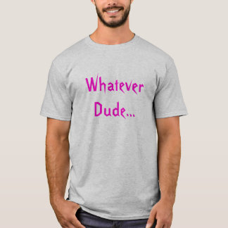 Camiseta Cualquier tipo…