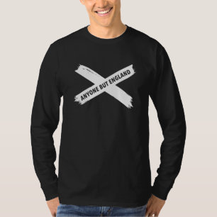 Camiseta Cualquiera menos Inglaterra Partidarios de Escocia