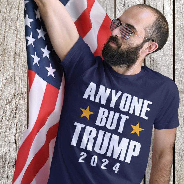 Camiseta Cualquiera menos Trump 2024 (Subido por el creador)