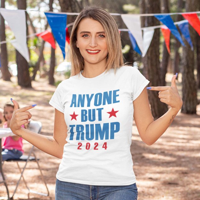 Camiseta Cualquiera menos Trump 2024 (Subido por el creador)