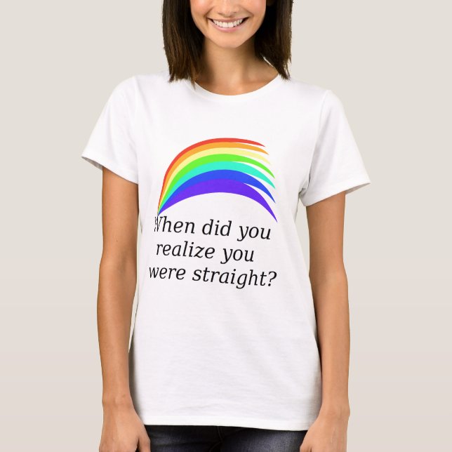 Camiseta ¿Cuándo...? (Anverso)