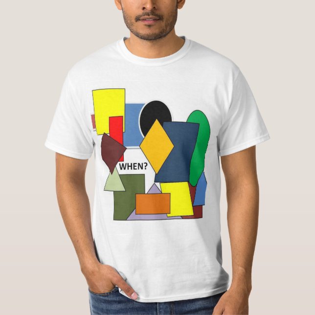 CAMISETA ¿CUÁNDO? (Anverso)