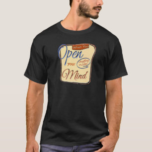 Camiseta Cuando Abre La Mente, Cualquier Cosa Es Posible Mo