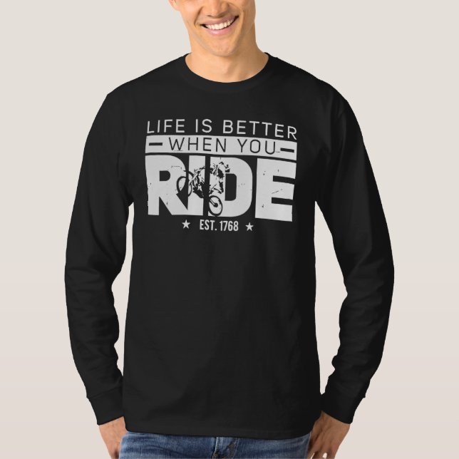 Camiseta Cuando Cabalgas Est 1768 (Anverso)