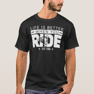 Camiseta Cuando Cabalgas Est 1768