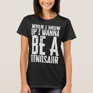 Camiseta Cuando crezca quiero ser un genio irónico