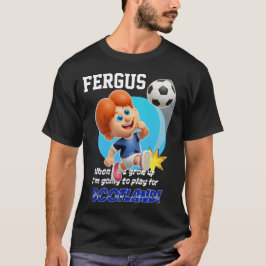 Camiseta Cuando crezca voy a jugar para ESCOCIA!