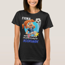 Camiseta Cuando crezca voy a jugar para ESCOCIA!