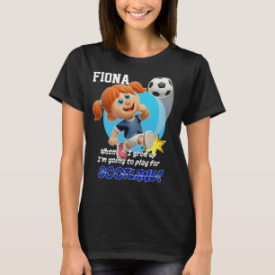 Camiseta Cuando crezca voy a jugar para ESCOCIA!