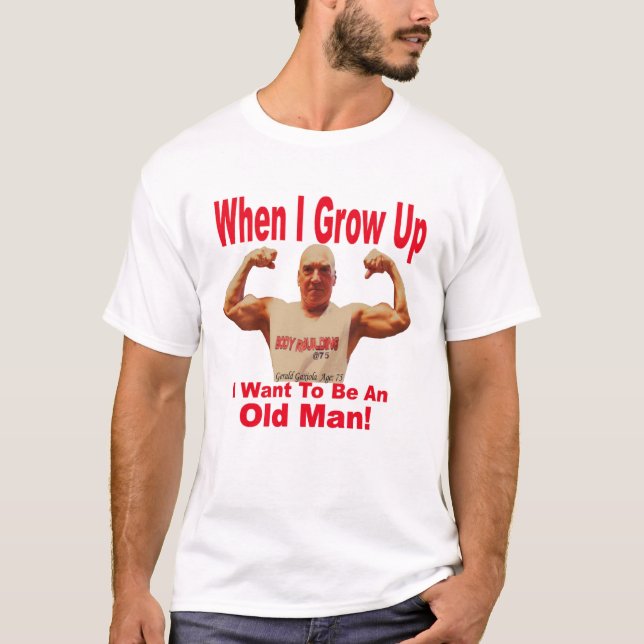 Camiseta Cuando crezco (Anverso)