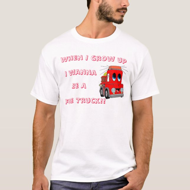 Camiseta Cuando crezco… (Anverso)