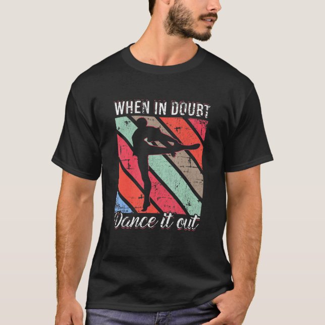 Camiseta Cuando Danza De Dudas Se Salta De Grunge Para Homb (Anverso)