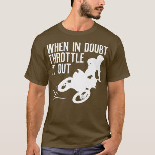 Camiseta Cuando duden, rompan con él la prima de la bicicle