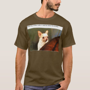 Camiseta cuando el café entra en picada y también la ansied