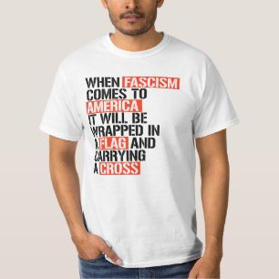Camiseta Cuando el fascismo llega a Estados Unidos