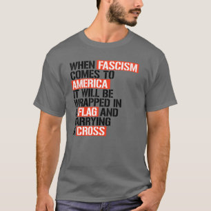 Camiseta Cuando el fascismo llega a Estados Unidos