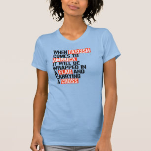 Camiseta Cuando el fascismo llega a Estados Unidos