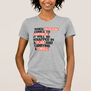 Camiseta Cuando el fascismo llega a Estados Unidos
