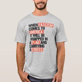 Camiseta Cuando el fascismo llega a Estados Unidos