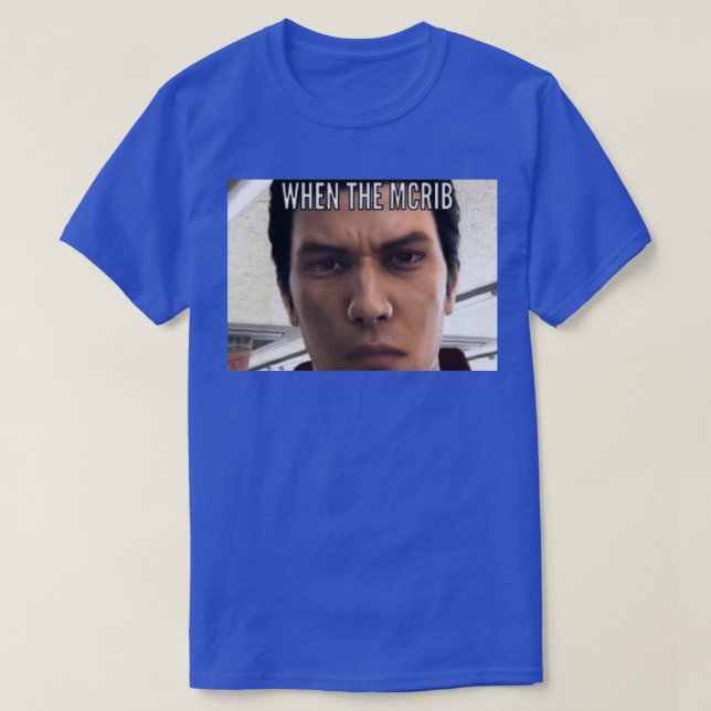 Camiseta cuando el McRib (Diseño del anverso)