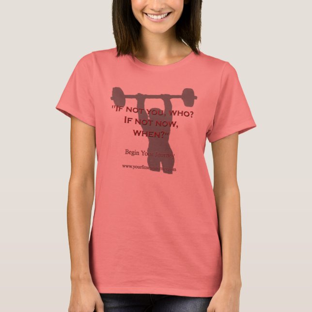 Camiseta ¿Cuándo empezarás? (Anverso)