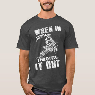 Camiseta Cuando En Duda Arrojen El Viajero Sucio En Bicicle