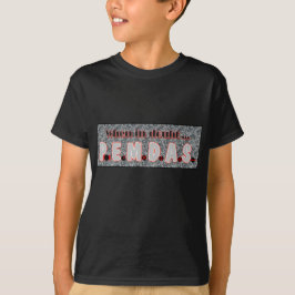 Camiseta Cuando en duda, P.E.M.D.A.S.