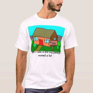 Camiseta Cuando era un niño mis padres se movieron mucho