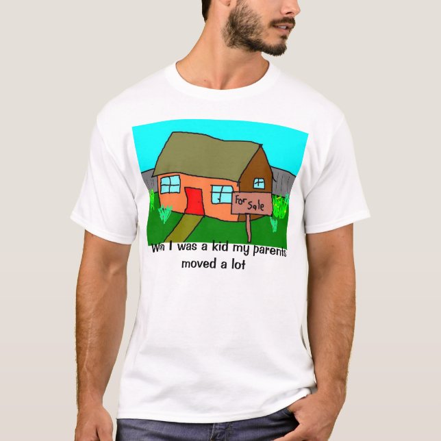 Camiseta Cuando era un niño mis padres se movieron mucho (Anverso)