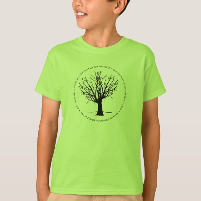 Camiseta Cuando ha muerto el árbol pasado (Anverso)