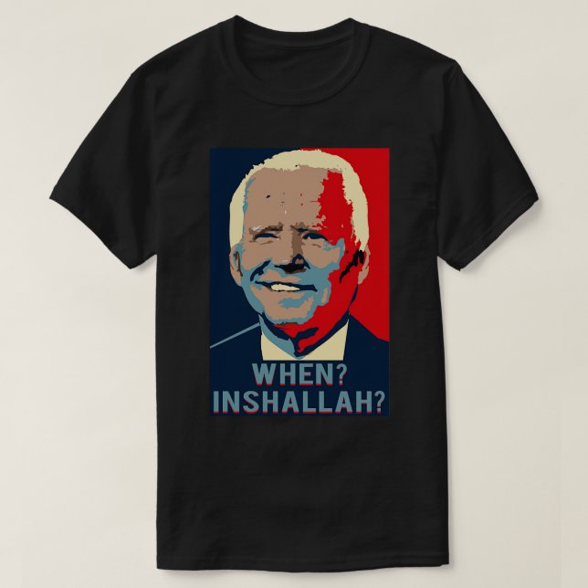 Camiseta Cuando Inshallah (Diseño del anverso)