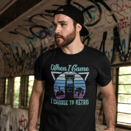 Camiseta Cuando juego elijo retro - Videojuego