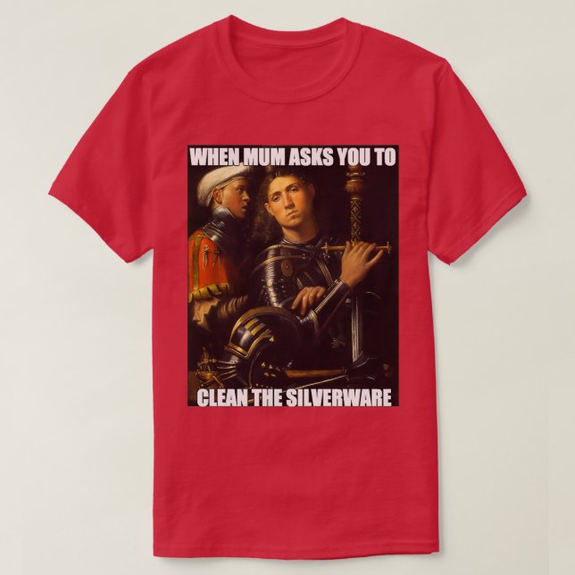 Camiseta Cuando la Mamá le pregunta (Diseño del anverso)