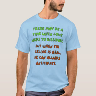 Camiseta Cuando la sensación de amor es real