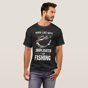 Camiseta Cuando la vida me consigue complicado vaya a